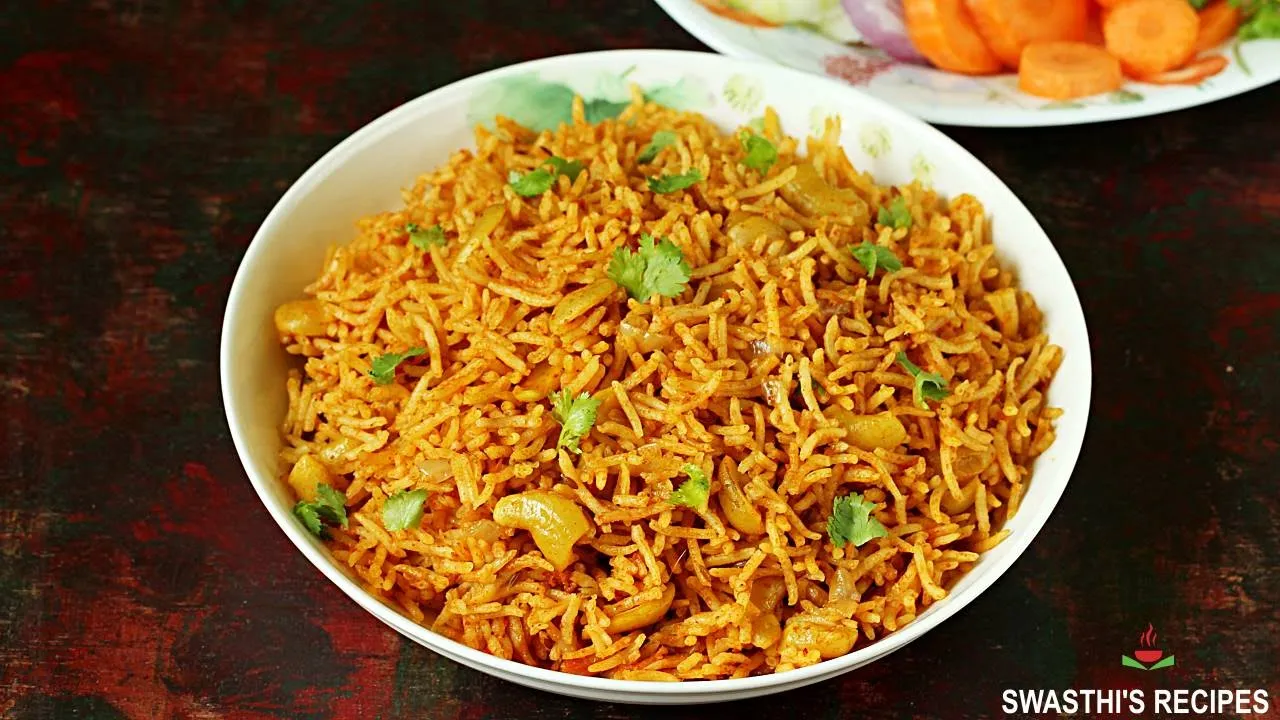 Tomato rice recipe (Indian rice recipe)