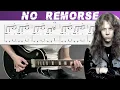 Lagu METALLICA - NO REMORSE (Guitar cover with TAB | Lesson)