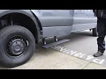2019 Sprinter Van AMP Research Automatic Retractable Electric Running Boards