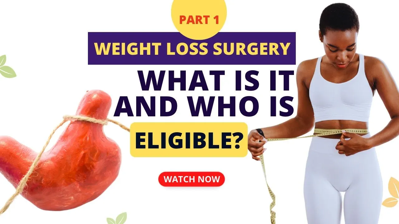 Am I eligible for weight loss surgery? II Ask Docta Series    Weight loss Surgery Part 1