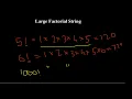 Large Factorial Solution in Malayalam by Codingbose