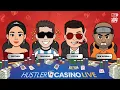 Britney, Peter, Nik Airball \u0026 Mariano Play HIGH STAKES $50/100 - Commentary by Charlie Wilmoth