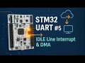 STM32 UART Tutorial Part 5 Receive Data using IDLE Line Detection Interrupt DMA