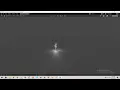 Geonodes Generated Power Poles Procedural electricity anomaly - in GAME UPBGE