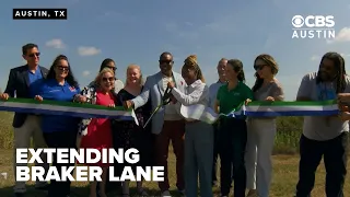 East Braker Lane extension complete improving community access and connectivity