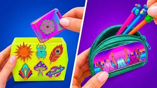 🎒 50 ของจิ๋วสำหรับโรงเรียนที่ทำเองได้! 😱✏️ เล็กมากแต่ใช้ได้จริง