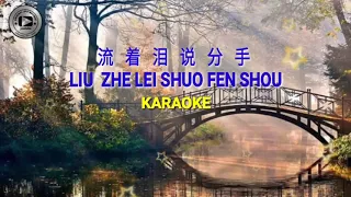 Download Liu zhe lei shuo fen shou karaoke (流着泪说分手) MP3