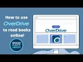 How to Use OverDrive on your Computer to Access Digital Books and books