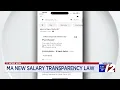 Massachusetts new salary transparency law now in effect