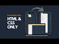Hamburger Menu With HTML CSS Only Practice for Beginners