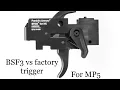 Franklin binary trigger for MP5 vs factory
