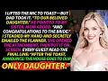 My Parents Called My Sister Our Beloved Daughter at My Wedding I Was Just The Bride