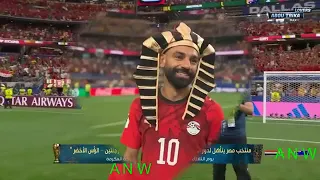 فرحه مصر صفاء ابو السعود من قلب مصرالف مليون مبروك المغرب الشقيق الصعود لربع النهائى دندنها