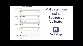 Bootstrap Form Validation