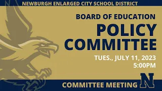 NECSD Policy Committee - July 11 2023