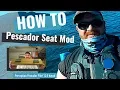 DIY Seat MOD Perception Pescador Pilot Pedal Drive 12 0 Kayak