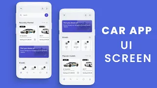 Car Selling App UI with Dynamic Components in Ionic Stunning Design Reusable Layouts
