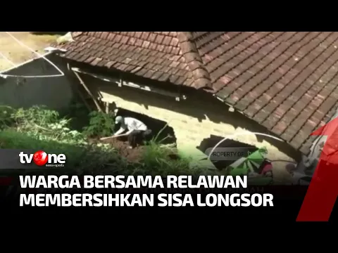 Tebing Setinggi 15 Meter Longsor, Dua Rumah Tertimbun Tanah