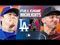 DODGERS vs D-BACKS Full Game Highlights August 8 2026 MLB Season