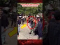 Prajurit TNI TERLUKA Saat mengawal mahasiswa dari gas air mata #demo #dpr #tni #polisi #news