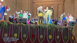 ENCUENTRO DE FOLKLORE VILLANUEVA DE LOS INFANES A S C  CRUZ DE SANTIAGO