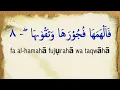 Download Lagu QS.91 ASY-SYAMS, Syekh Ali Jaber, arab latin dan terjemahannya. Aktifkan Subtitle/CC (c).