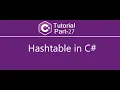 Hashtable in C C Tutorial Part - 27