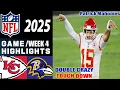 Download Lagu Chiefs Vs. Ravens | FULL GAME 1st - 3rd qtr | NFL Highlights | Season NFL 2025