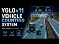 How to Build Real-Time Object Counting with YOLO11 OpenCV Object Tracking Line Crossing