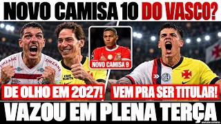 VAZOU EM PLENA TERÇA À TARDE NO VASCO! NOVO CAMISA 10 E JOGADORES GRANDE NÍVEL NO CRVG