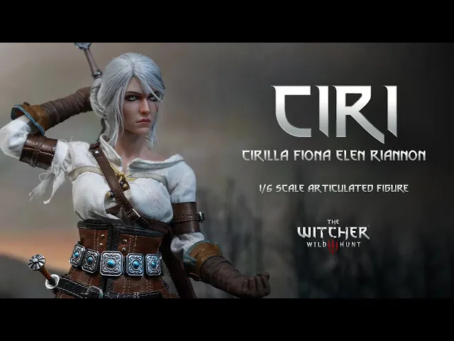 PureArts The Witcher 3: Wild Hunt Ciri of Cintra 1/6 Scale Premium Articulated Figure Trailer!