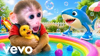 BonBon the Monkey’s Water Balloon Battle with Tralalero Tralala! Who Will Win?  BonBonVEVO