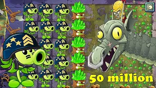 Plants vs Zombies 2 Arena Week 227 50 million Mega Gatling Pea Tournament
