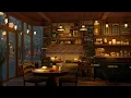 4K Cozy Coffee Shop with Smooth Piano Jazz Music for Relaxing, Studying and Working
