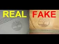 Real vs Fake Timberland boots How to spot counterfeit Timberland