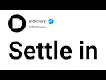 Settle in Meaning In English