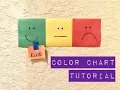 Color Behavior Chart - How I use this with my toddlers