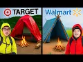 100 Target vs Walmart Budget Survival Challenge