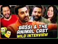 Bassi The ANIMAL Cast Interview REACTION Ranbir Kapoor Anil Kapoor Bobby Deol