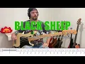 Black Sheep bass tabs cover - Metric (feat. Brie Larson) | PookLowEnd