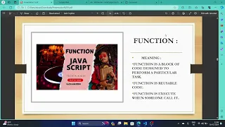 CLASS 12 - Demystifying JavaScript Functions Types and Meanings Techtalk2004