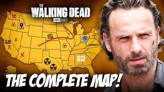 THE MAP OF THE WALKING DEAD UNIVERSE - EXPLAINED WHERE EVERY STORY HAPPENS