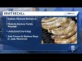 Health alert issued for bratwurst made by Wisconsin sausage company