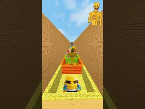 Backroom Nextbots🛞 x Verity🟡 x Falsity🔵 Rocket Jump Challenge!! 🤔🚀 #minecraft #verity #backrooms