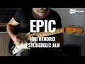Epic Jimi Hendrix Style Psychedelic Guitar Jam - Kfir Ochaion - Fender Vintera II Road Worn