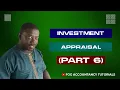 INVESTMENT APPRAISAL PART 6 - INTERNAL RATE OF RETURN