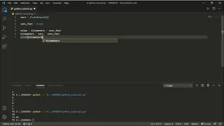Python Example Programs - Convert Kilometers to Miles Convert Celsius To Fahrenheit