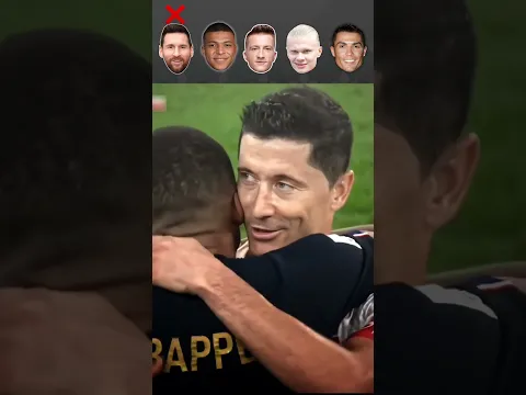 Lewandowski vs Messi vs Mbappe vs Reus vs Halland vs Ronaldo Friendship