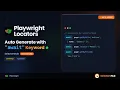 Auto Generate Playwright Locators with await keyword - SelectorsHub New Feature