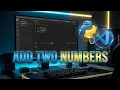 Learn Python How to Sum Two Numbers in VS Code